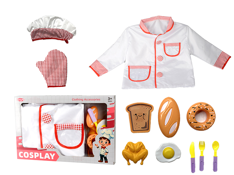 Cosplay Chef Clothing Set