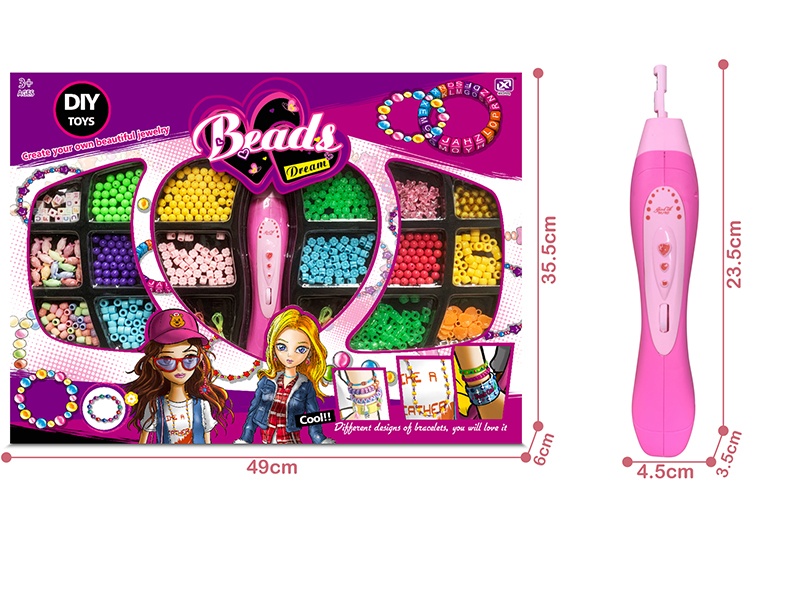 Diy Beading Beader Play House Toy Set