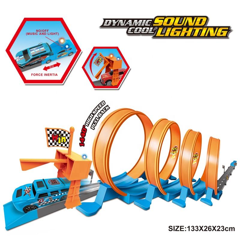 Product Dimensions and Detailed Specifications of the Pull Back Rail Car