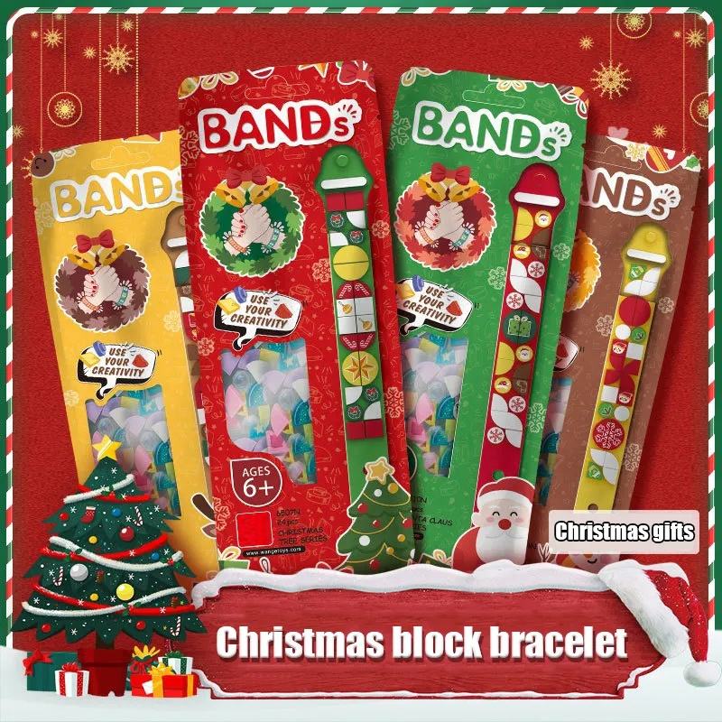 Children's Building Vlock Bracelet in Four Color Options