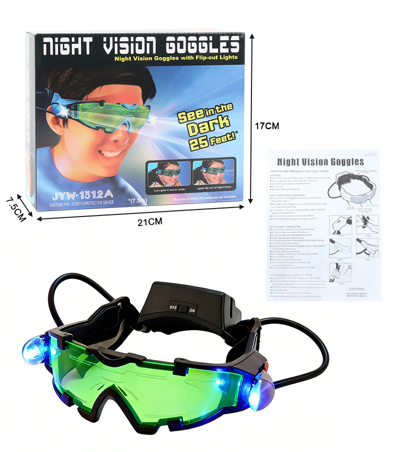 Toy Telescope and its outer packaging dimensions and product manual