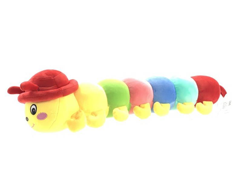 Children Throw Pillow Plush Caterpillar