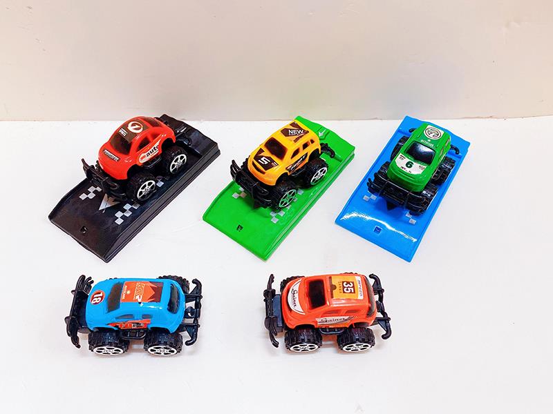 Cartoon Off-Road Vehicle + Launcher