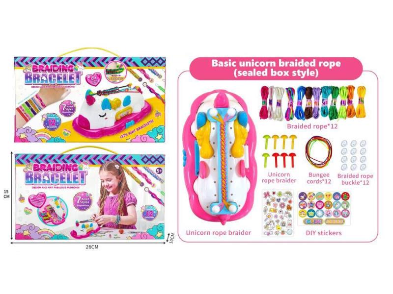 Creative Unicorn Braided Rope - Basic Sealed Box