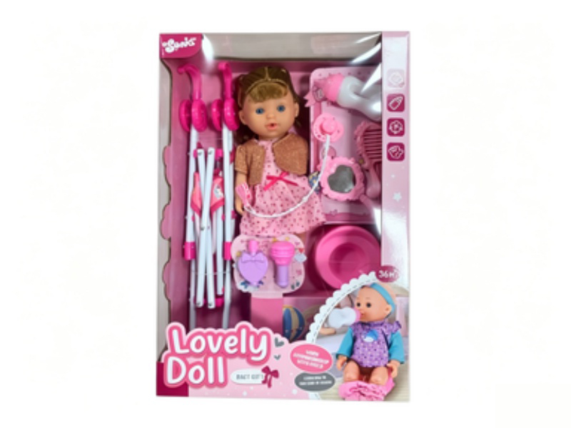 Eco-Friendly Doll Set (Iron Car)