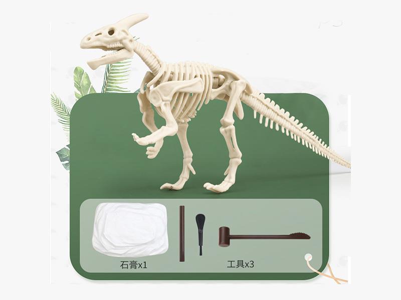 Archaeological Fossil Assembly Paractylosaurus (Standard Version)