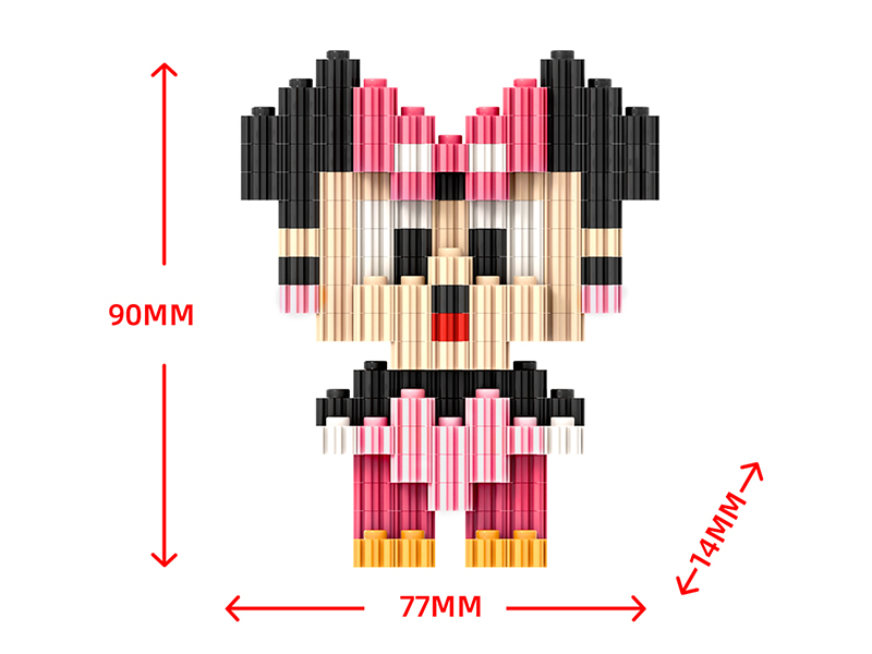 Minnie Mouse Building Blocks 158+pcs