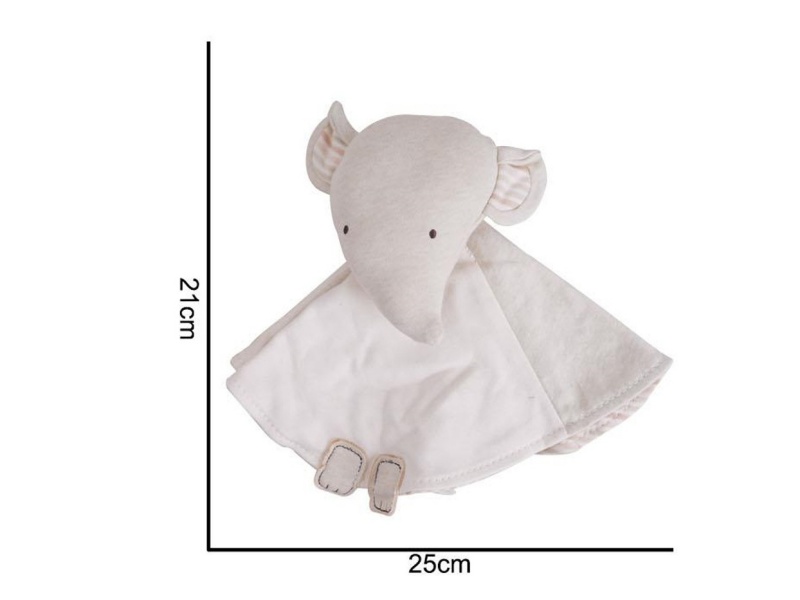 Plush Baby Elephant Soothing Towel