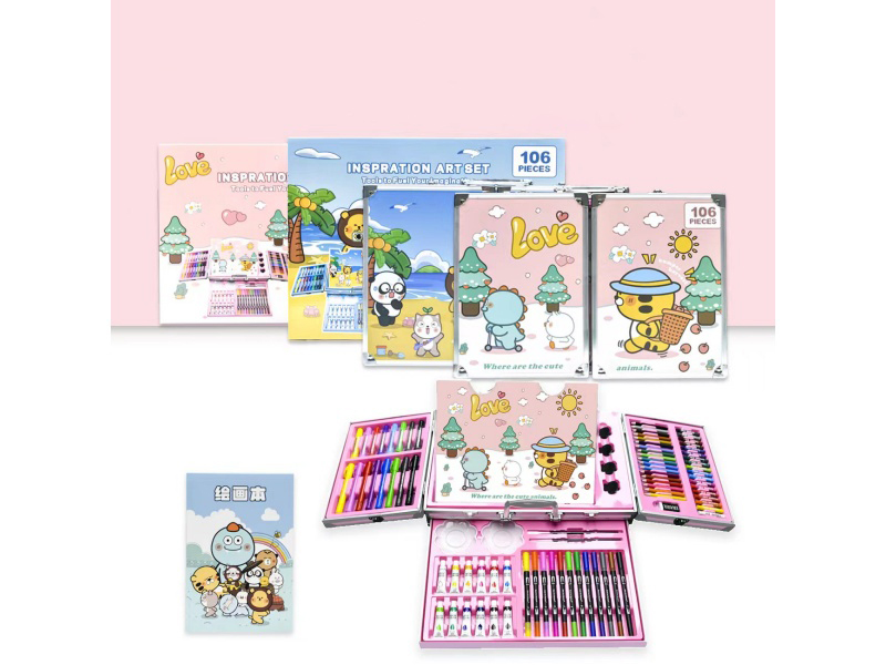 106 Aluminum Box Painting Set