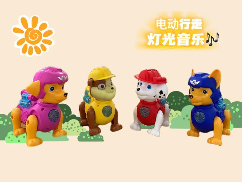 B/O Dog Team Toy
