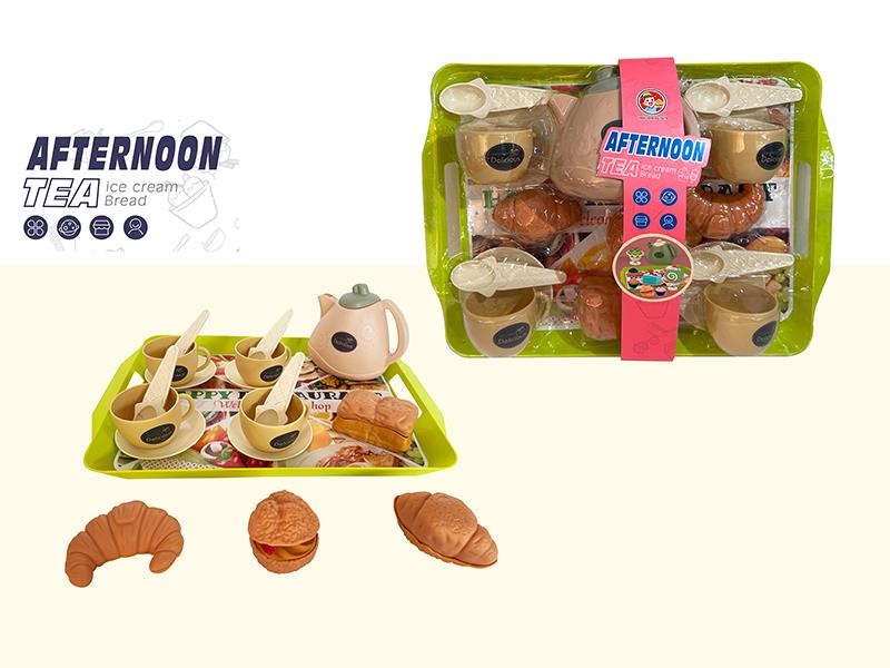 Pretend Play Toys Afternoon Tea Bread Set