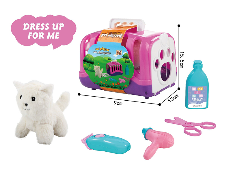 Pet Cat Cage Set