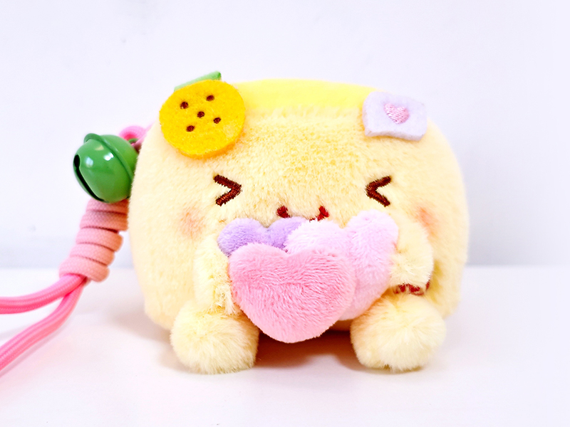 4" Orange Plush Toy