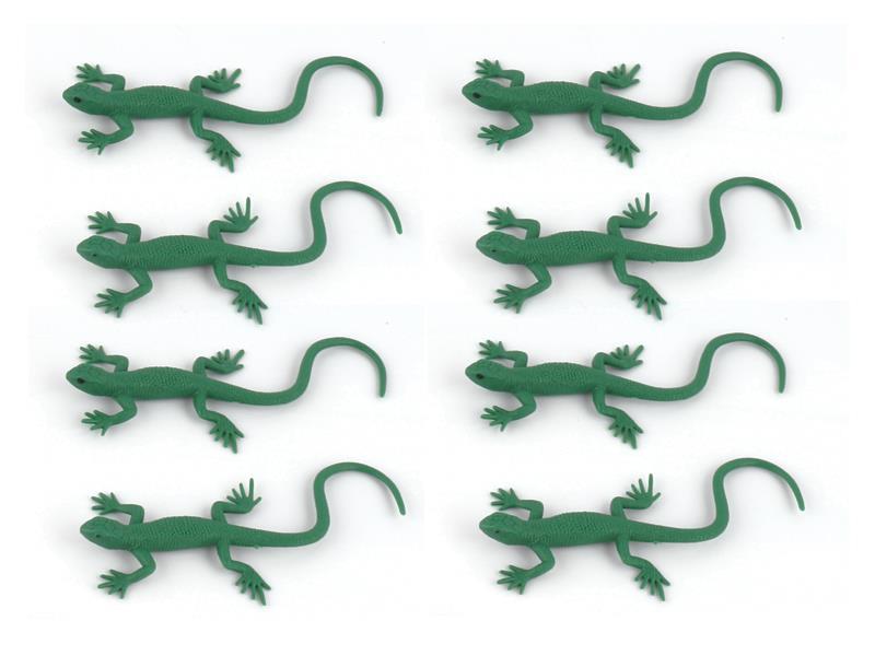 Halloween Gecko 8PCS