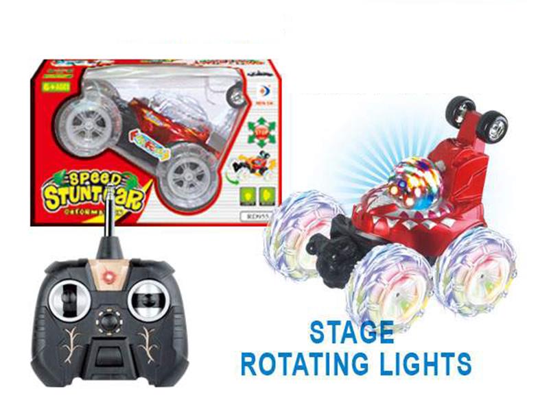 Remote Control Stunt Car With Lights
