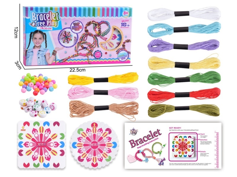 Diy Hand Cord Knitting Tray Set
