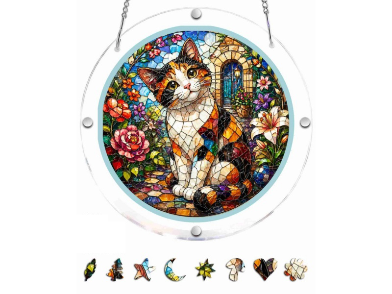 8.2-Inch Acrylic Jigsaw Puzzle