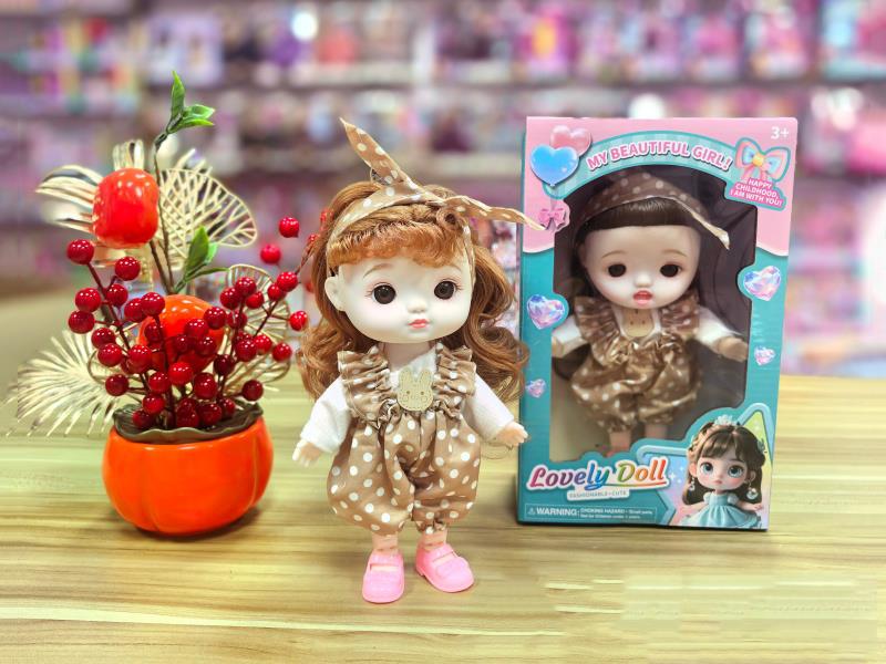 An 8-Inch Multi-Joint Cute And Style Doll