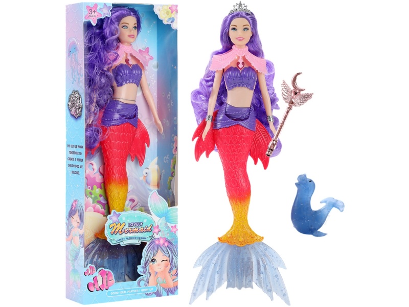 11.5-Inch Audio-Visual Music Mermaid Doll Set