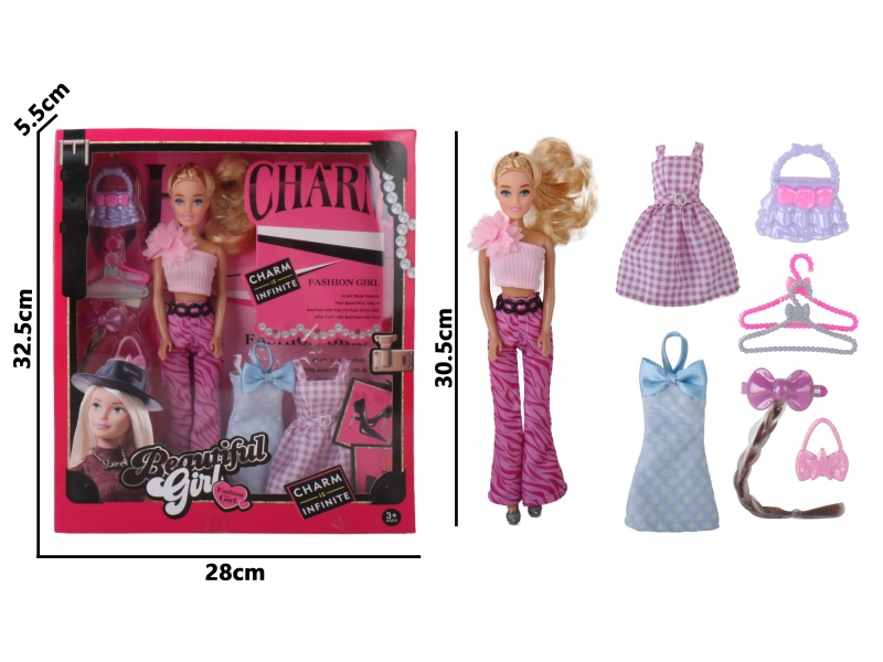11.5-Inch Injection-Molded Hand-Blown Air Body Fashionable Girl Accessories