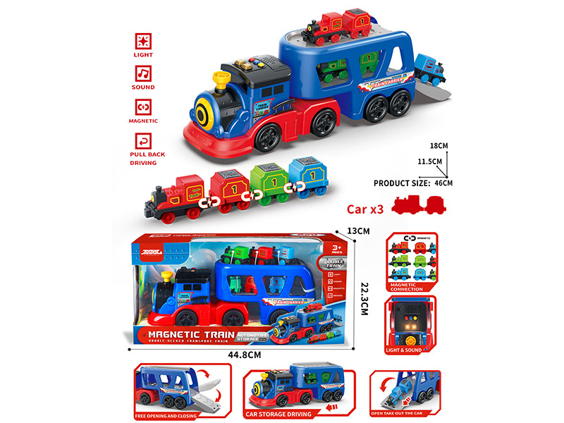 Magnetic Pull Back Train