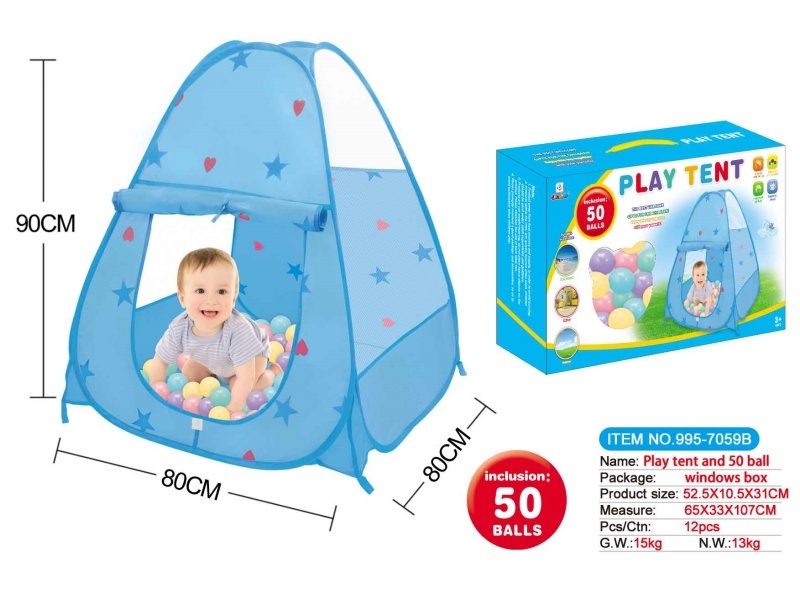 Heart Shaped Four Sided Tent