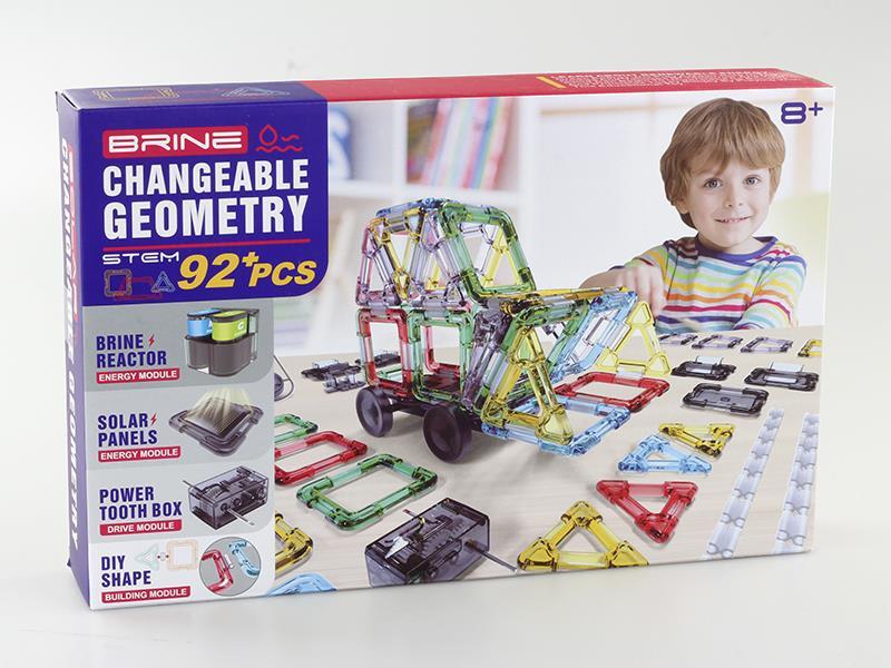 Brine Changeable Geometry Building Block Car