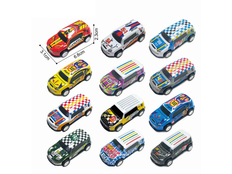 6.8 Off-Road Ghost Fire Rebound Tin Truck (12 Models Hybrid)