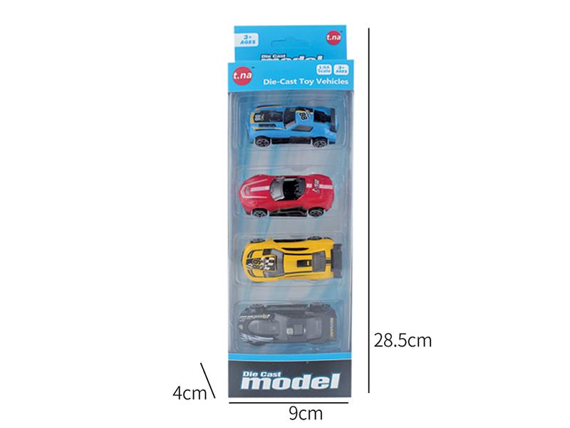 Slide Alloy Sports Car