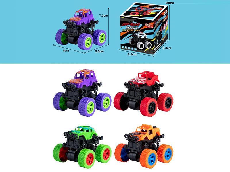Friction Stunt Car(Solid Color)