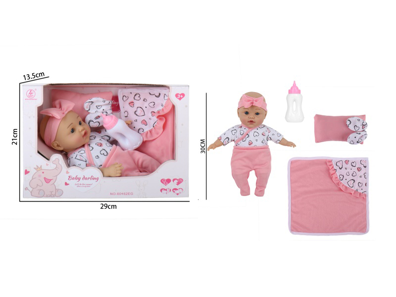 12-Inch Filled Cotton Doll Accessories