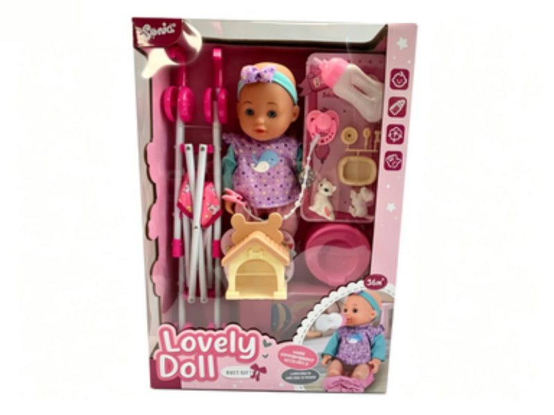 Eco-Friendly Doll Set (Iron Car)