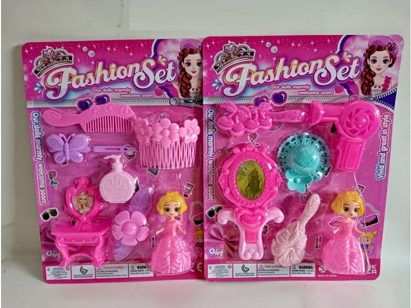 Two Mixed Accessories To Match The Princess