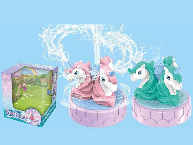 Water-Spraying Unicorn