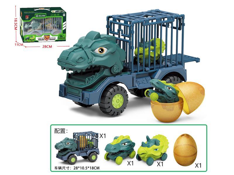 Slide Dinosaur Car