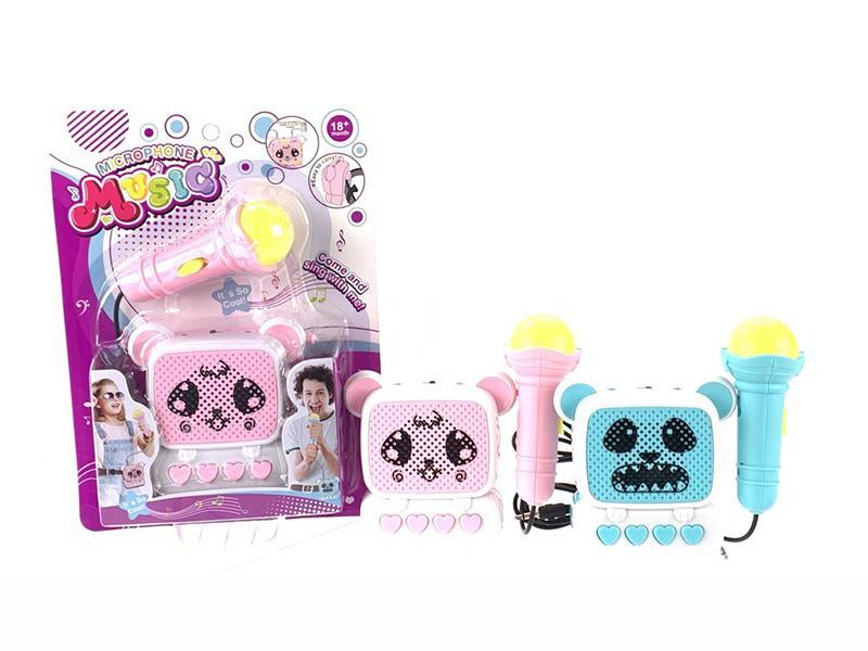 Cartoon Music Box Microphone Combination