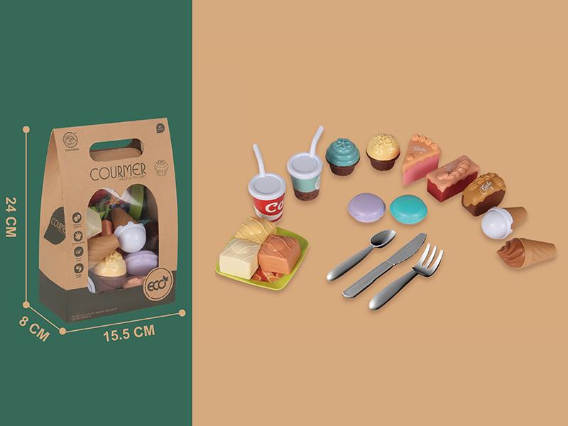 Dessert Set Simulation Toys 18pcs
