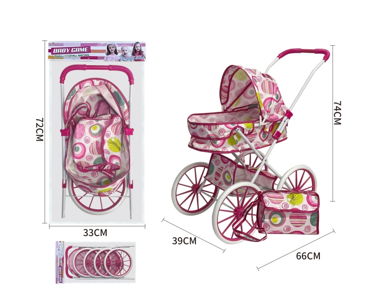 Iron Stroller Toy(Extra Large Wheel)