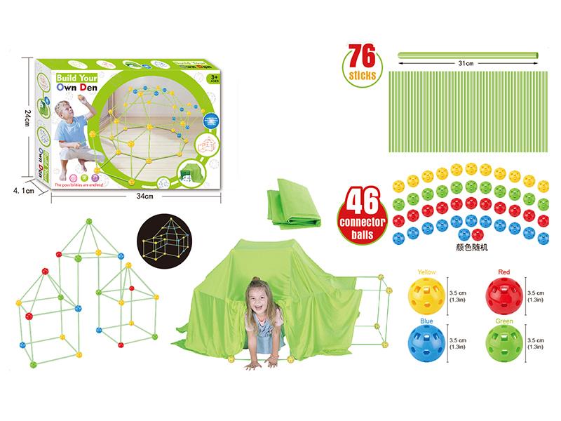 DIY Fort Building Tent Play Set