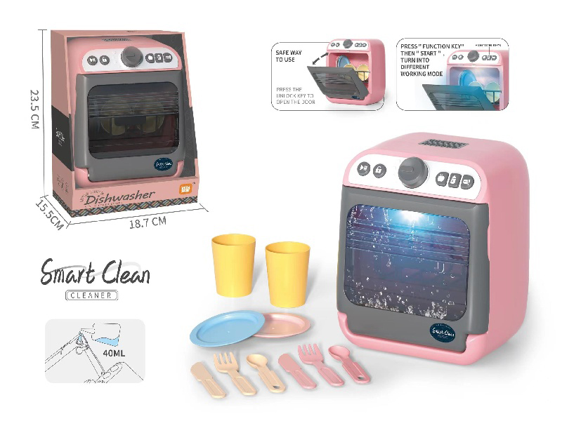 Water-Refilling Simulation Dishwasher
