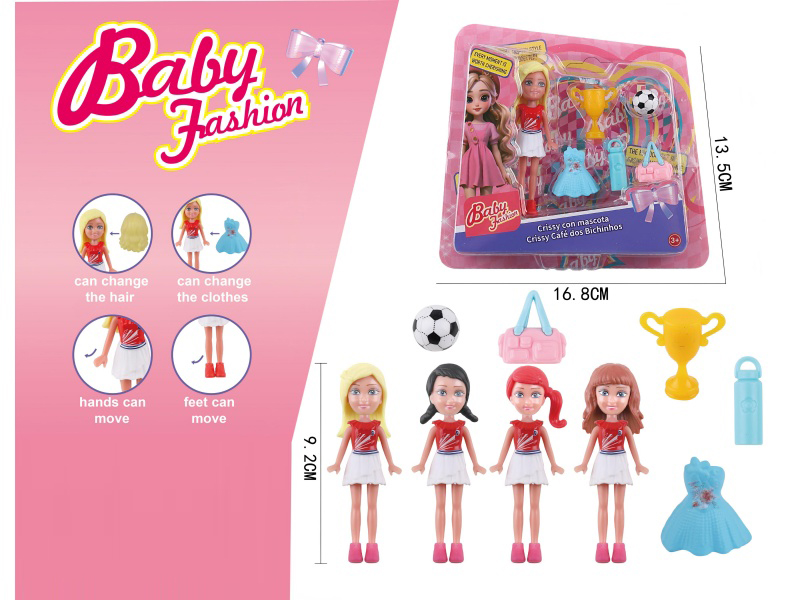 3.5-Inch Dress-Up Doll