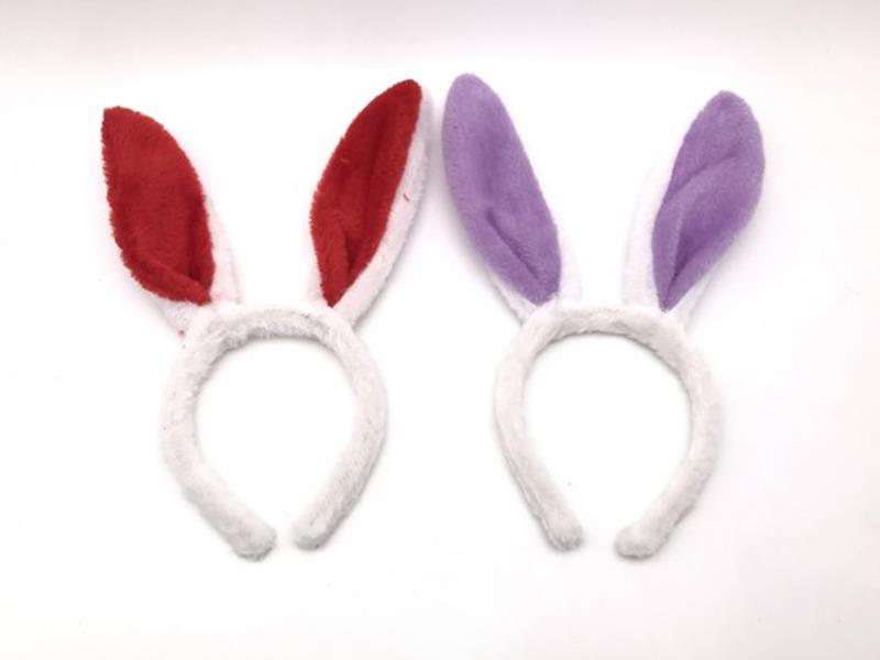 1pcs Multicolor Bunny Ear Hair Hoop