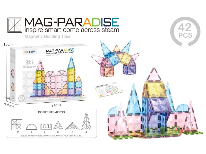Star Diamond Magnetic Sheet -42 Pieces