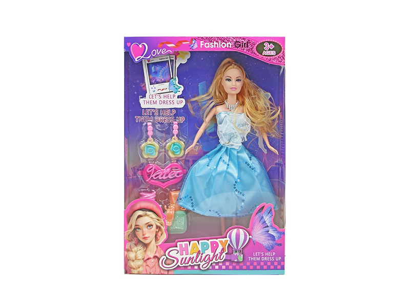 11" 5-Joints Solid Fashion Doll Set