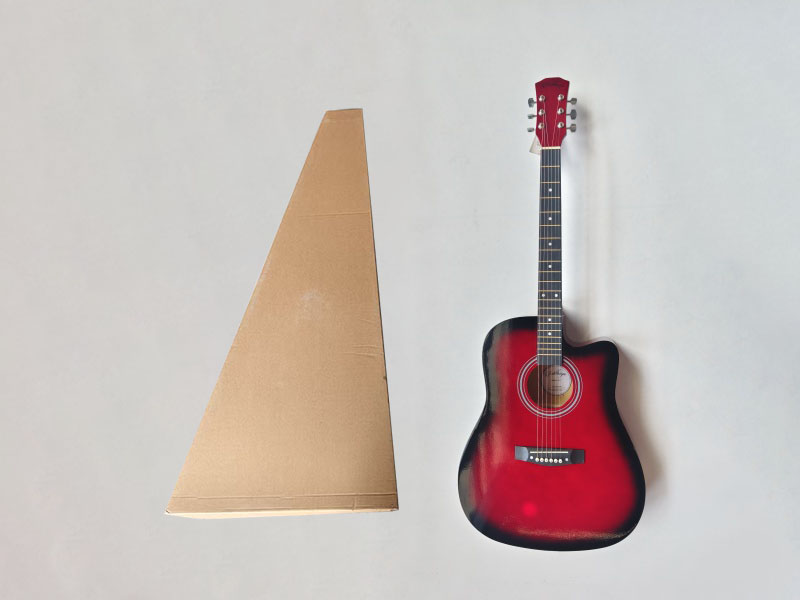 Glossy Surface Folk Wooden Guitar