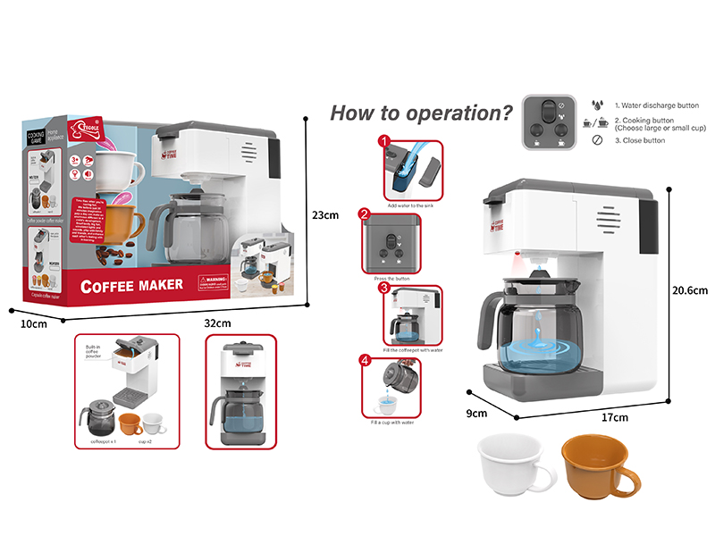 Coffee Powder Coffee Maker Toy