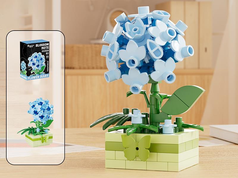 Hydrangea Building Blocks 104pcs