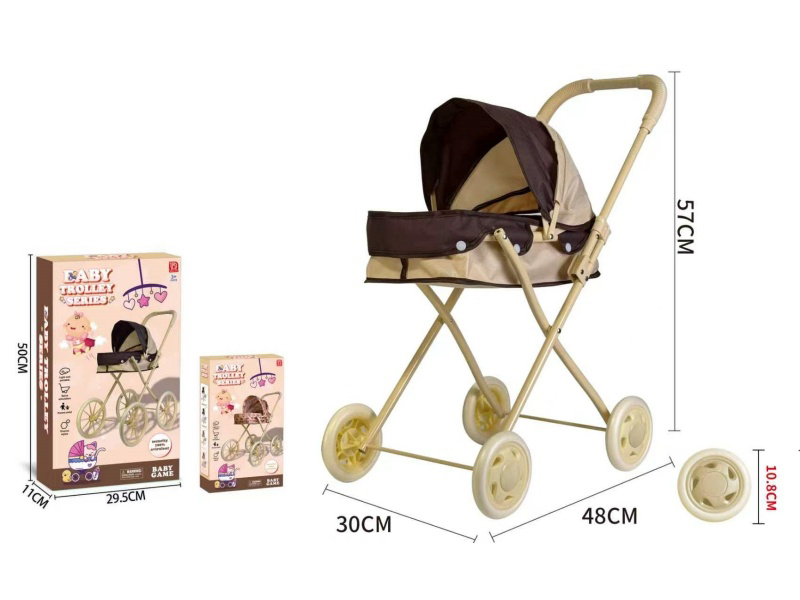 Oxford Fabric 600D Iron Baby Stroller Toy