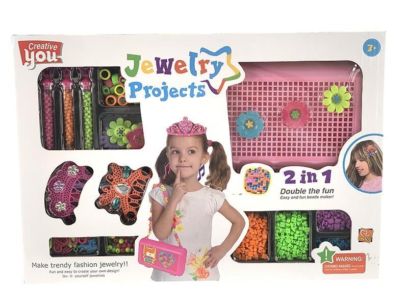 DIY Beads & Building Blocks Handbag