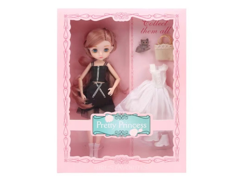 10" Fashion Doll With Clothes